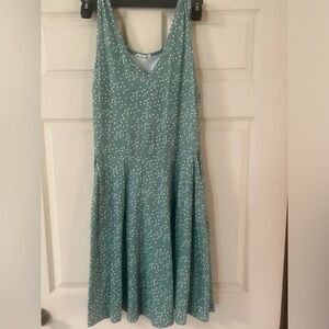 Green dress